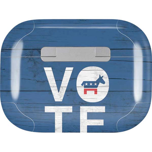 Vote Democrat AirPods Skins
